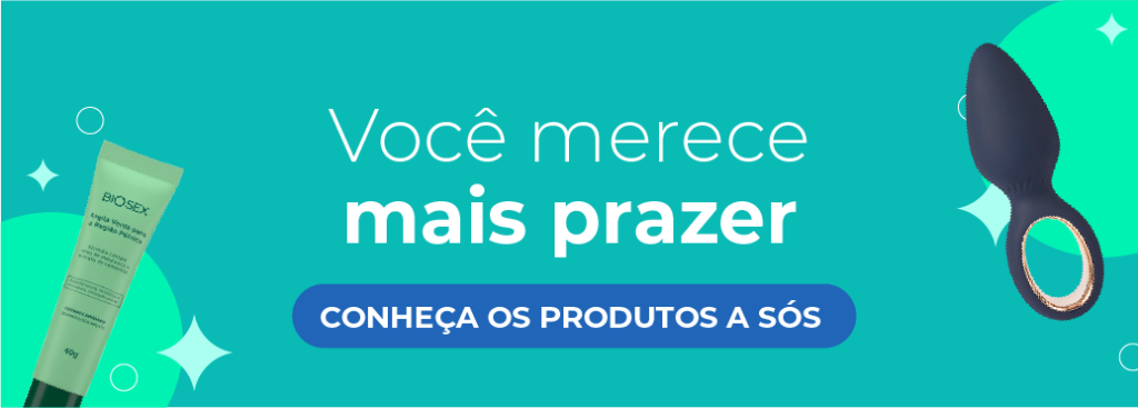 Texto sobre vibradores para casais. Imagem com convite para visitar o site. 